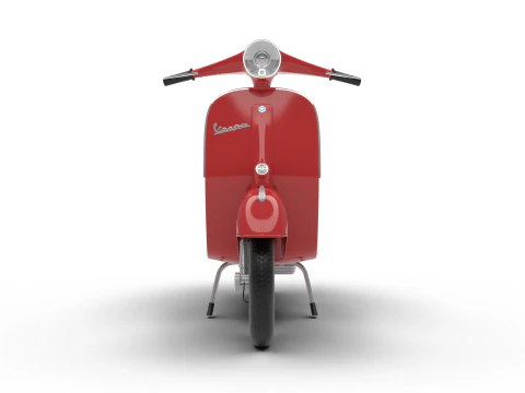 Vespa 125 1967 3D Model
