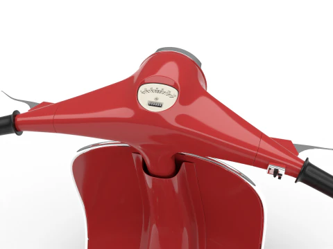 Vespa 125 1967 3D Model