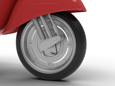 Vespa 125 1967 Modello 3D