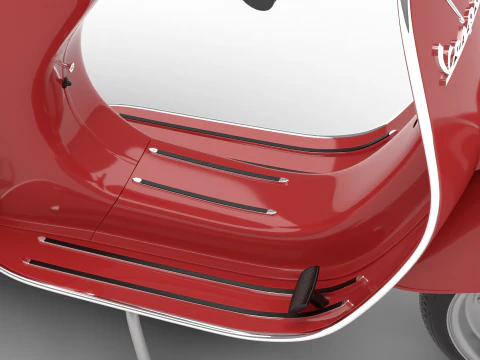 Vespa 125 1967 3D Model