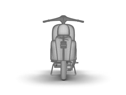 Vespa 125 1967 Modello 3D