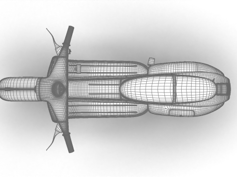 Vespa 125 1967 Modello 3D