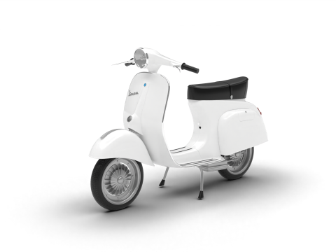 Vespa 125 1967 3D Модель