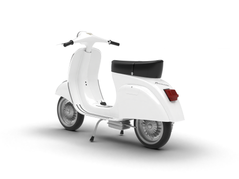Vespa 125 1967 3D Model