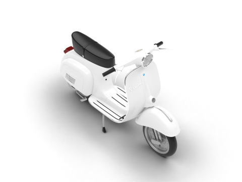 Vespa 125 1967 3D Model