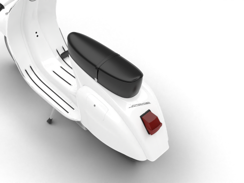 Vespa 125 1967 3D Model