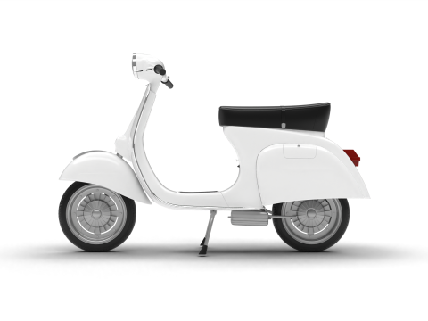 Vespa 125 1967 3D Model
