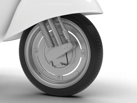 Vespa 125 1967 3D Model
