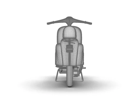 Vespa 125 1967 3D Model