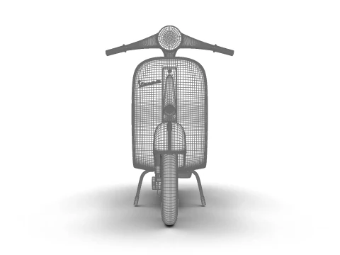 Vespa 125 1967 3D Model