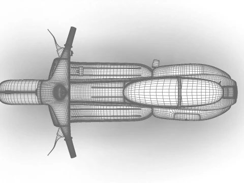 Vespa 125 1967 3D Model