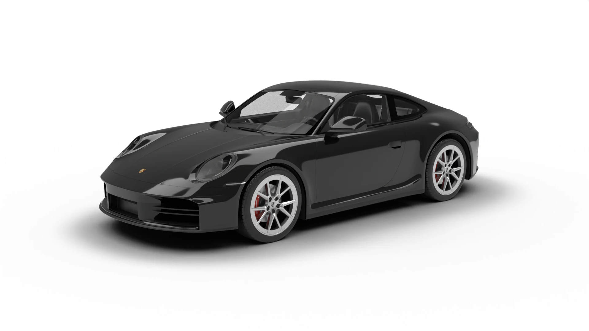 Porsche 911 Carrera 2025 S 3D Model .c4d .max .obj .3ds .fbx .stl .blend 