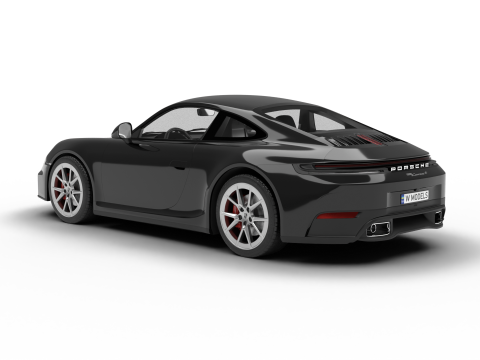 Porsche 911 Carrera 2025 S 3D Model