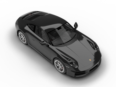 Porsche 911 Carrera 2025 S 3D Model