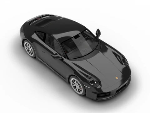 Porsche 911 Carrera 2025 S 3D Model