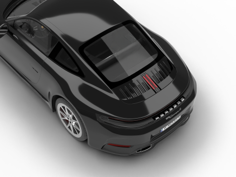 Porsche 911 Carrera 2025 S 3D Model