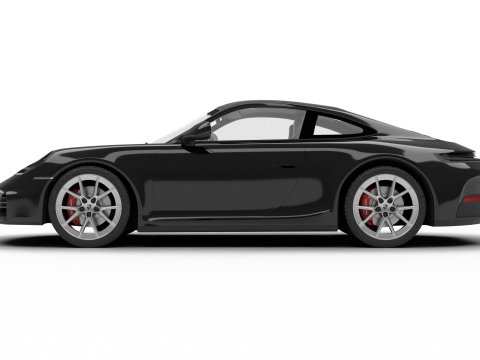 Porsche 911 Carrera 2025 S 3D Model