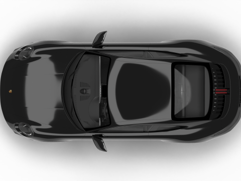 Porsche 911 Carrera 2025 S 3D Model