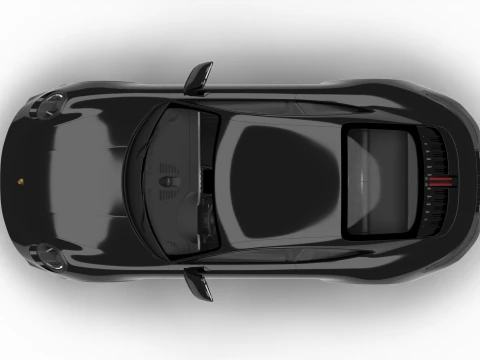 Porsche 911 Carrera 2025 S 3D Model