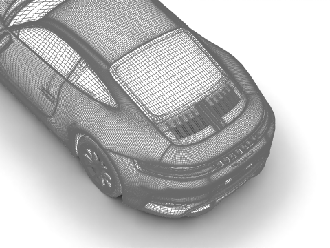 Porsche 911 Carrera 2025 S 3D Model