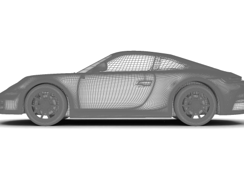 Porsche 911 Carrera 2025 S 3D Model