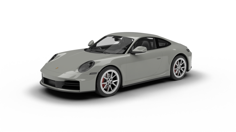 Porsche 911 Carrera 2025 S Modello 3D .c4d .max .obj .3ds .fbx .stl .blend