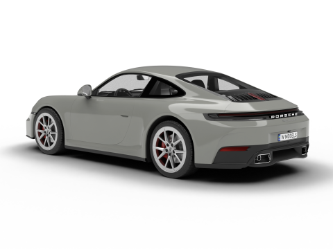 Porsche 911 Carrera 2025 S Modello 3D