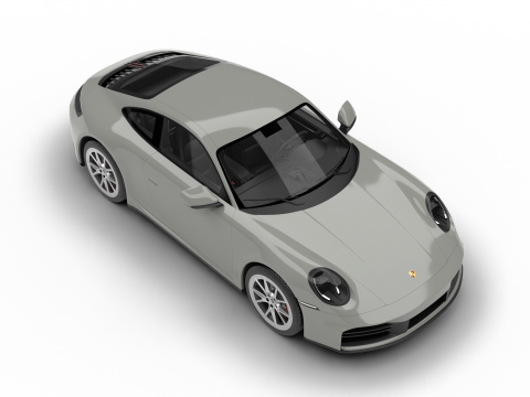 Porsche 911 Carrera 2025 S Modello 3D