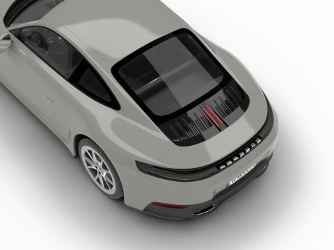Porsche 911 Carrera 2025 S Modello 3D