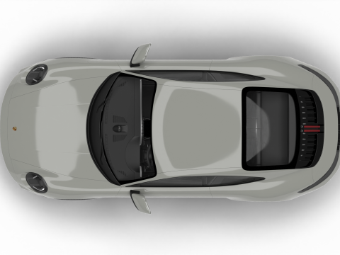 Porsche 911 Carrera 2025 S Modello 3D