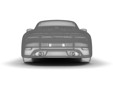 Porsche 911 Carrera 2025 S Modello 3D