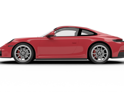 Porsche 911 Carrera 2025 S 3D Модель
