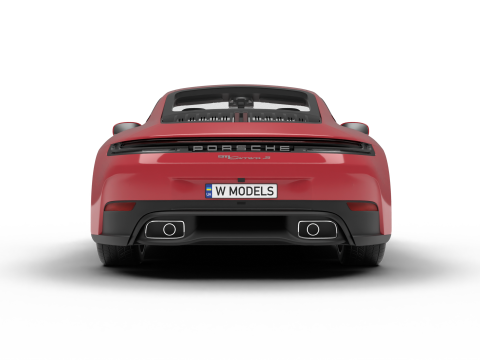 Porsche 911 Carrera 2025 S 3D Модель