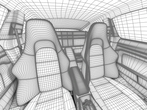 Порше 911 Каррера 2025 S 3D Модель