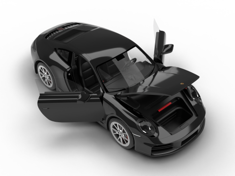 Porsche 911 Carrera 2025 S HQ Modèle 3D