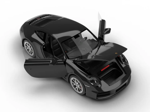 Porsche 911 Carrera 2025 S Genel Merkez 3D Model