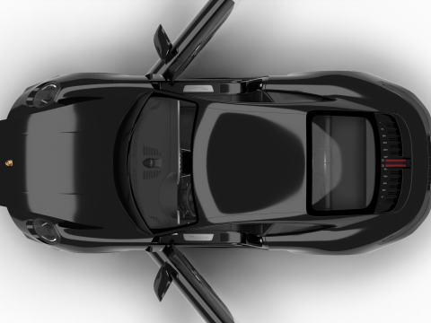 Porsche 911 Carrera 2025 S HQ Modèle 3D