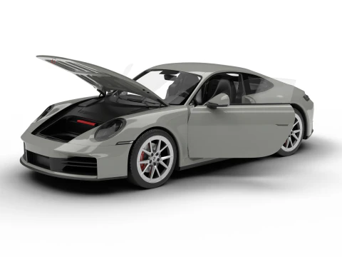 Porsche 911 Carrera 2025 S Genel Merkez 3D Model