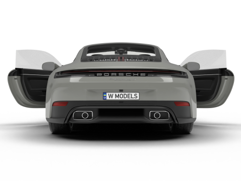 Porsche 911 Carrera 2025 S HQ 3D Model
