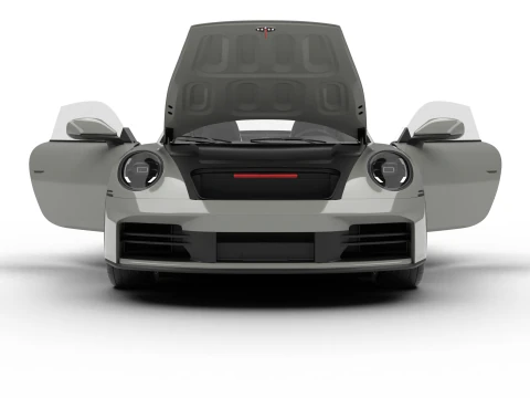 Porsche 911 Carrera 2025 S Genel Merkez 3D Model