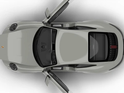 Porsche 911 Carrera 2025 S Genel Merkez 3D Model