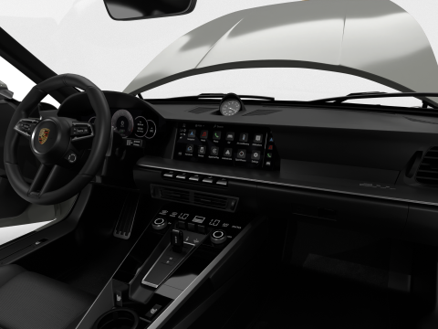 Porsche 911 Carrera 2025 S HQ 3D Model