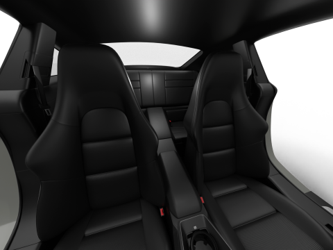 Porsche 911 Carrera 2025 S HQ 3D Model