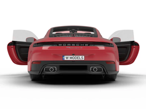 Porsche 911 Carrera 2025 S Genel Merkez 3D Model