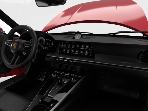 Porsche 911 Carrera 2025 S Genel Merkez 3D Model