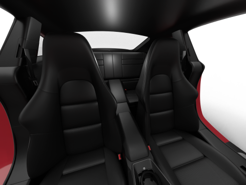 Porsche 911 Carrera 2025 S HQ Modello 3D