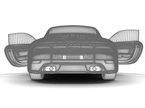 Porsche 911 Carrera 2025 S HQ Modello 3D