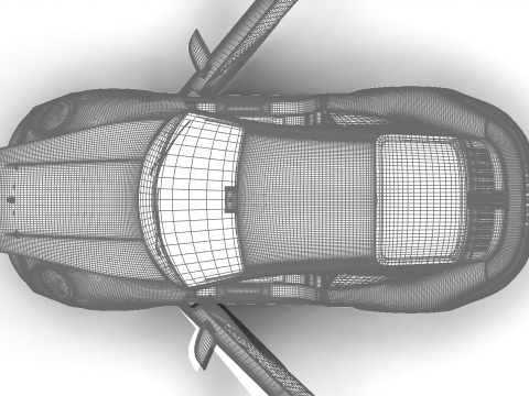 Porsche 911 Carrera 2025 S HQ Modello 3D