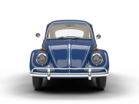 Volkswagen Beetle 1300 1963 Modelo 3D