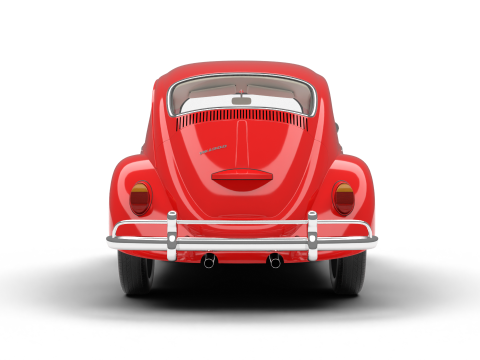 Volkswagen Beetle 1300 1963 Modelo 3D
